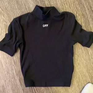 Off white gently worn crop top size 40 (XS/S/M)